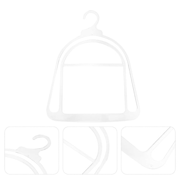 LULULION Hats Hat Hanger Transparent Plastic 5Pcs