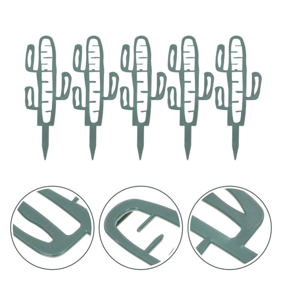 LULULION 5Pcs Vine Climbing Trellis Garden Plant Trellis Lovely Shape Plastic for Plant Lovers