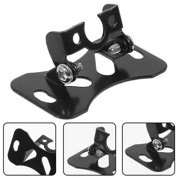 LULULION 5Pcs Backup Camera Holder Black Universal Plate Bracket Durable and Easy to Install