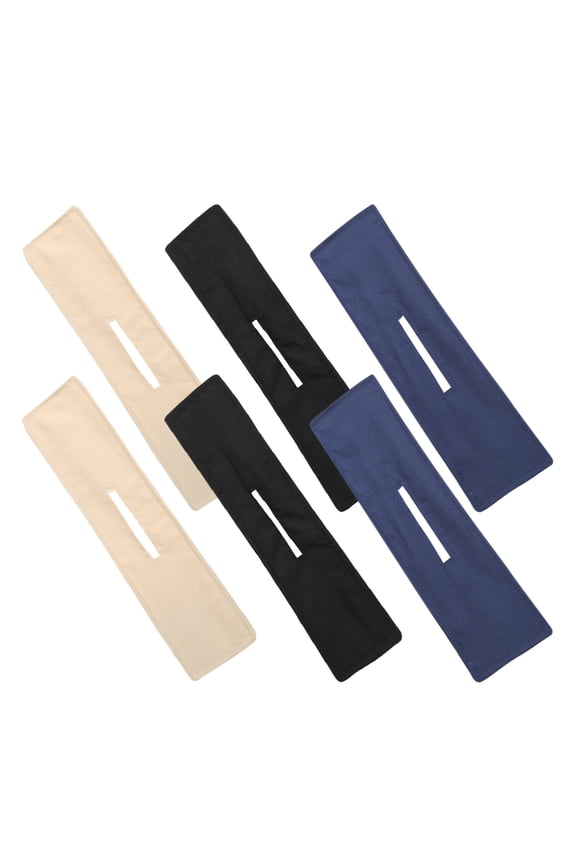 Bun Creation Tool for Women Beige Cloth 6Pcs