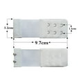 thumbnail image 1 of LULULION 6Pcs Extension Bra Buckle with Elastic Strap Comfortable Assorted Colors, 1 of 7