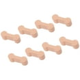thumbnail image 1 of LULULION Wood Train Set Accessories Wooden Connectors Beige 8Pcs, 1 of 7