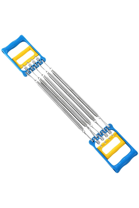 Dual Purpose Chest Expander for Shoulder and Arm Strengthening with Detachable Springs