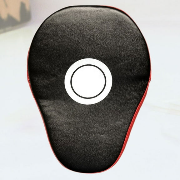 LULULION Boxing Pad Trainer for Training Target with Red Black Pu 1 Pair