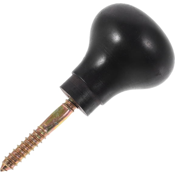 LULULION Walking Stick Handles Wood Dark Red Replacement 1Pack for Seniors