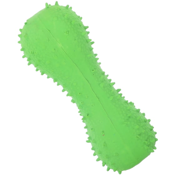 LULULION Cartoon Dog Toy Dog Chewing Toy TPR Green 1Set