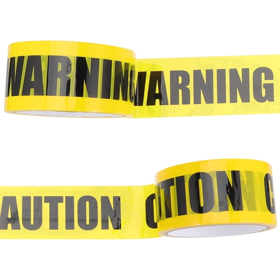 LULULION Construction Warning Tape for Road Work and Hazardous Area Marking