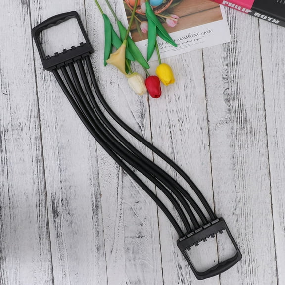 LULULION Chest Expander Adjustable Spring Steel Exerciser for Upper Back and Arm Strength Training