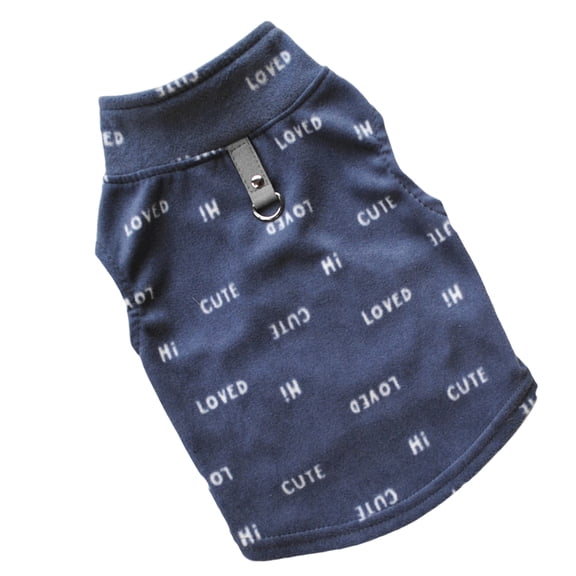 LULULION Funny Dog Costumes Pet Clothes Dark Blue 1Set