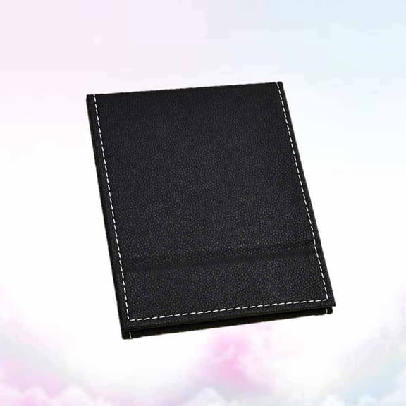 LULULION Foldable Makeup Mirror Black High Definition for Professional Use