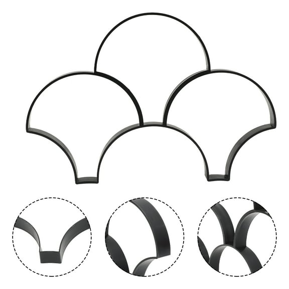 LULULION Reusable Plastic Concrete Mold for DIY Garden Lawn Path Paving