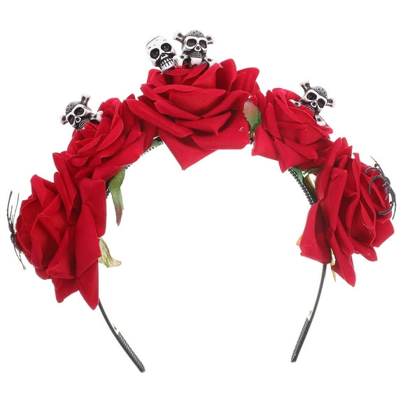 LULULION Party Hairbands Headband Red Plastic 1 Set