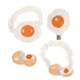 thumbnail image 1 of LULULION Cute Poached Egg Hair Clips for Women Styling Accessories Assorted Color Plastic Cloth and Iron 0.5 Inch, 1 of 8