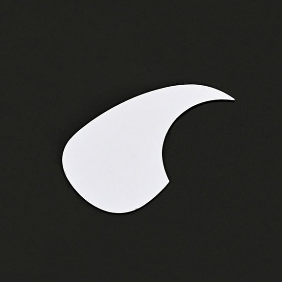 LULULION Dark Red Acoustic Guitar Pickguard PVC with Smooth Surface 1Pcs