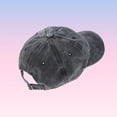 thumbnail image 1 of LULULION Casual Baseball Cap for Men Distressed Hat Adjustable Design Black 1Pcs, 1 of 4