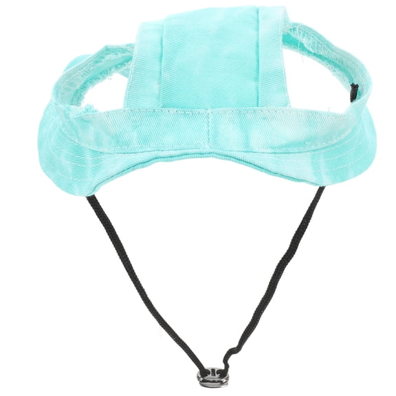 LULULION Comfortable Adjustable Pet Sunbonnet Hat with Ear Holes for Cats and Dogs