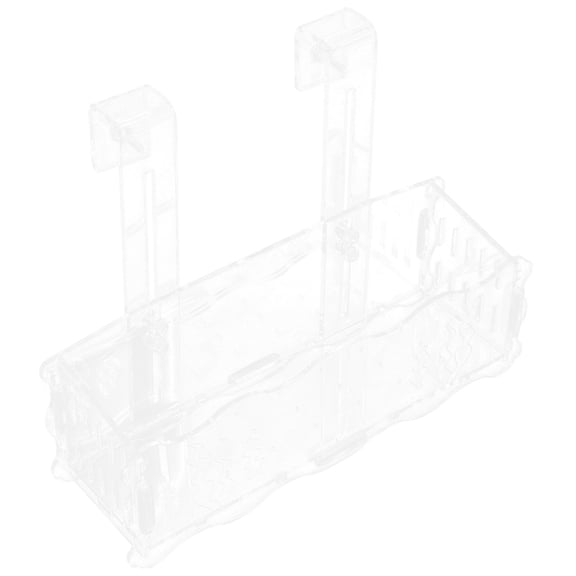 LULULION Water Plants Holder Aquarium Planting Cup Transparent Acrylic 1Pcs