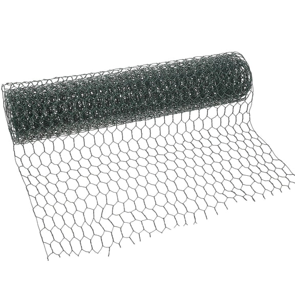 LULULION Lightweight Green Galvanized Wire Net for Garden and DIY Projects with Sturdy Design