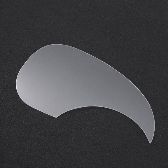 LULULION Drop Type Acoustic Guitar Self-Adhesive Pickguard Guitar Accessories Plastic Transparent 1Pcs