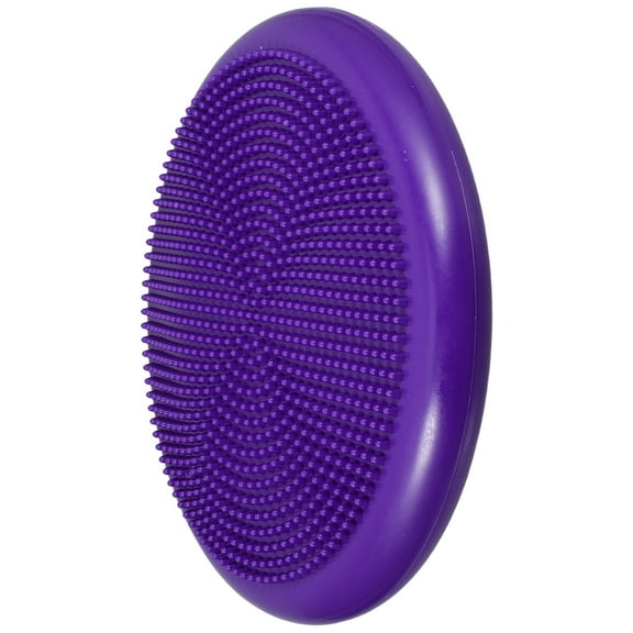 LULULION Balance Disc Wobble Cushion Violet for Exercise Core Stability and Posture