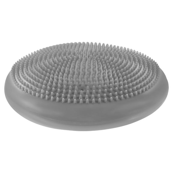 LULULION Grey Wobble Cushion Balance Disc for Exercise Enhancing Core Strength and Posture