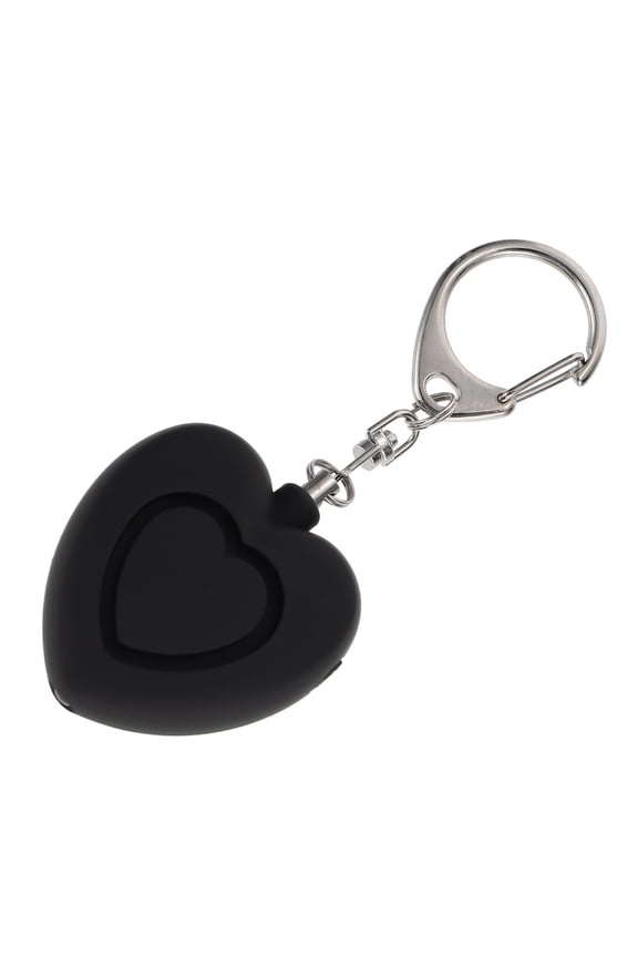 1Pack Black Security Alarm Keychain for Parents Personal Safety