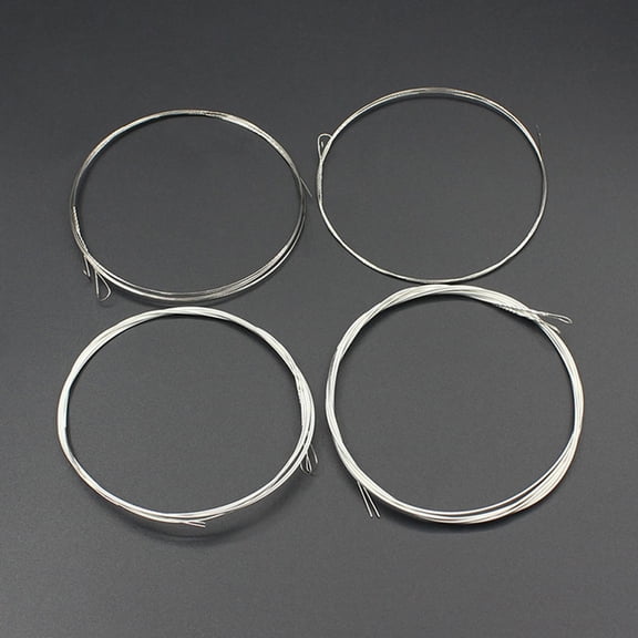 LULULION 1Set Universal Mandolin Steel Core with Coated Winding for Musical Instrument Use