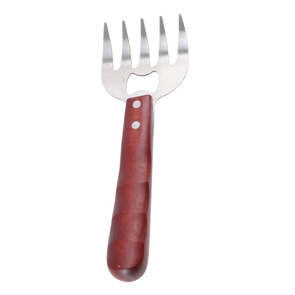 LULULION Kitchen Tools Meat Shredding Fork Wood 1Pack