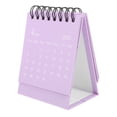 thumbnail image 1 of LULULION Desk Calendar 2024-2025 Purple Paper Monthly Organizer for Countdown Use, 1 of 5