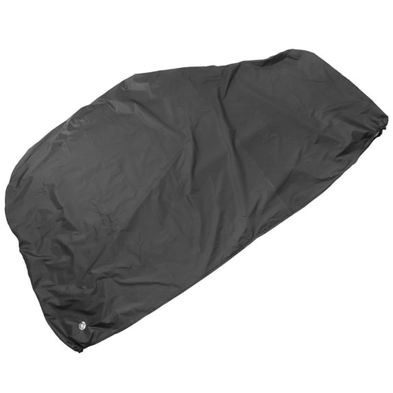 LULULION Motorcycle Vehicle Covers Sun Protection Black 1 Set