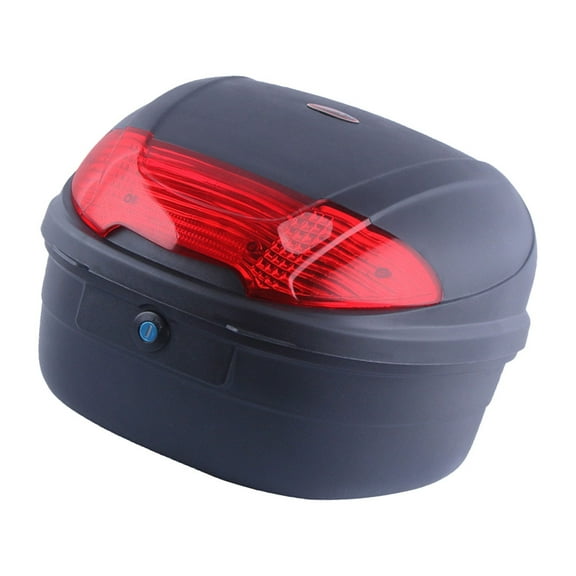 LULULION Black Motorcycle Tail Bag Large Capacity Flexible Material for Motorbike