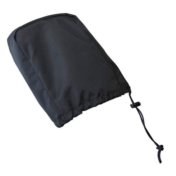 LULULION 1Pcs Electric Tongue Jack Cover Black Polyester Waterproof Dustproof Outdoor Trailer Protection
