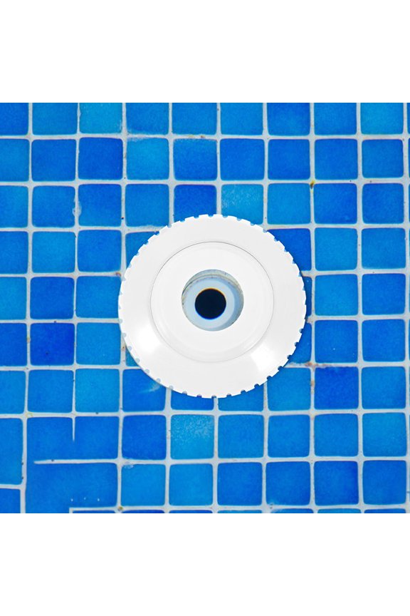 Pool Inlet Nozzle 2Pcs Swimming Pool Outlet Nozzle White Plastic For Home Pools