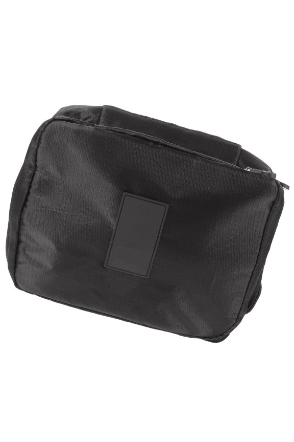 Travel Makeup Bag Black Lightweight Large Capacity Storage Organizer for Cosmetics