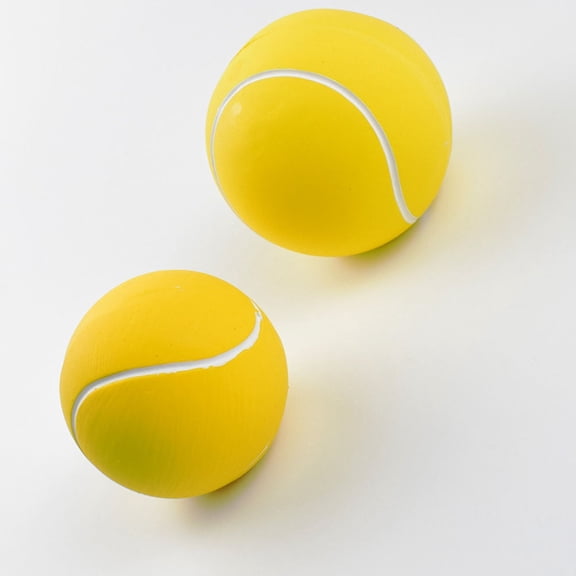 LULULION Dog Interactive Toy Dog Chewing Toy Latex Yellow 1Pack