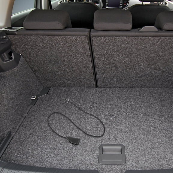 LULULION Trunk Storage Strap Car Accessories Black Plastic 1Pcs for Rear Parcel Shelf Fixation