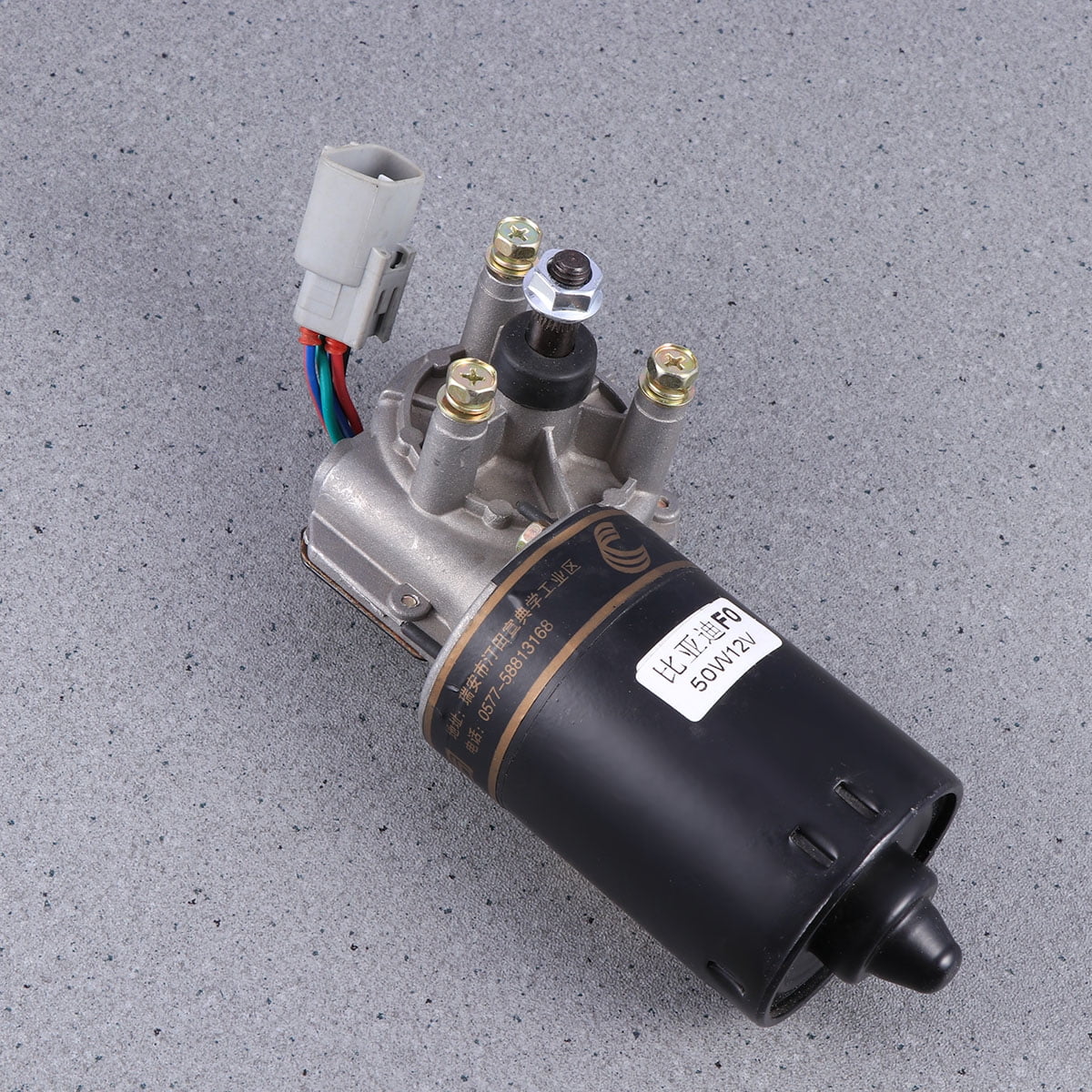 LULULION Automotive Wiper Motor Replacement Car Wipers Black 1Pcs ...