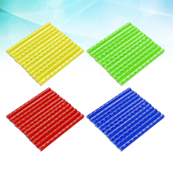 LULULION Reflective Warning p Tubes, ABS Material, Fashionable and Safe, 48Pcs