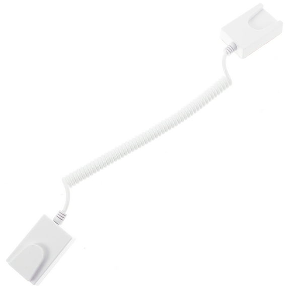 LULULION Small White Remote Control Security Cable Anti Lost Rope with Easy Install for Remote Holder