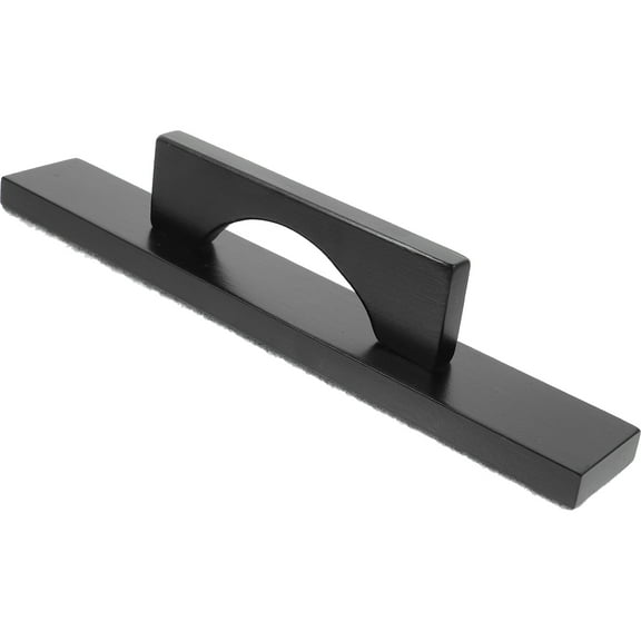 LULULION Black Shuffleboard Puck Brush with Safe Material for Table Cleaning