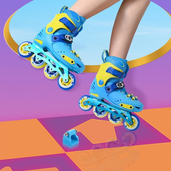 LULULION Blue Roller Skate Brake Stopper Toe Plug Universal Fit for Repair Use and Enhanced Skating Control