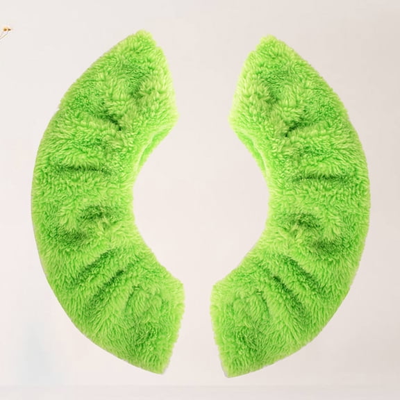LULULION Skating Soakers Skates Cover Green Elastic Water Absorption 1 Pair
