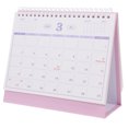 thumbnail image 1 of LULULION Pink Standing Desk Calendar 2025 Monthly Planner Portable Flip Calendar for Office, 1 of 8