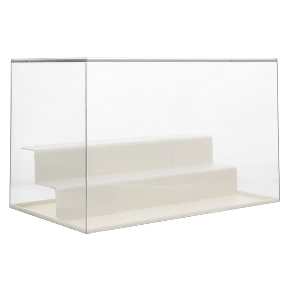 LULULION Small Display Case Storage Holder Transparent Figurine Display 1 Set