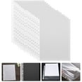 thumbnail image 1 of LULULION 100Pcs Clear A4 File Folder Bags Transparent Plastic Document Bags for Easy Viewing and Storage, 1 of 8
