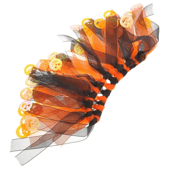 LULULION Soft Cat Collar Orange Polyester Every Day Use Holiday 1Pack