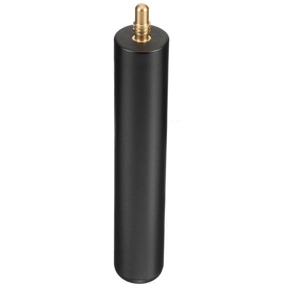 LULULION Billiard Cue Extender Rod, Black, Aluminium Alloy, Easy Install