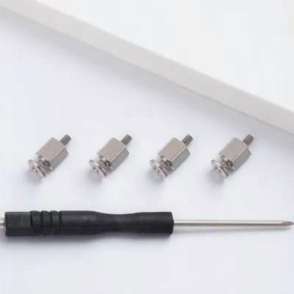 LULULION 1Set M2 SSD Mounting Screw Kit Metal Standoff for Computer and Game Console Installation
