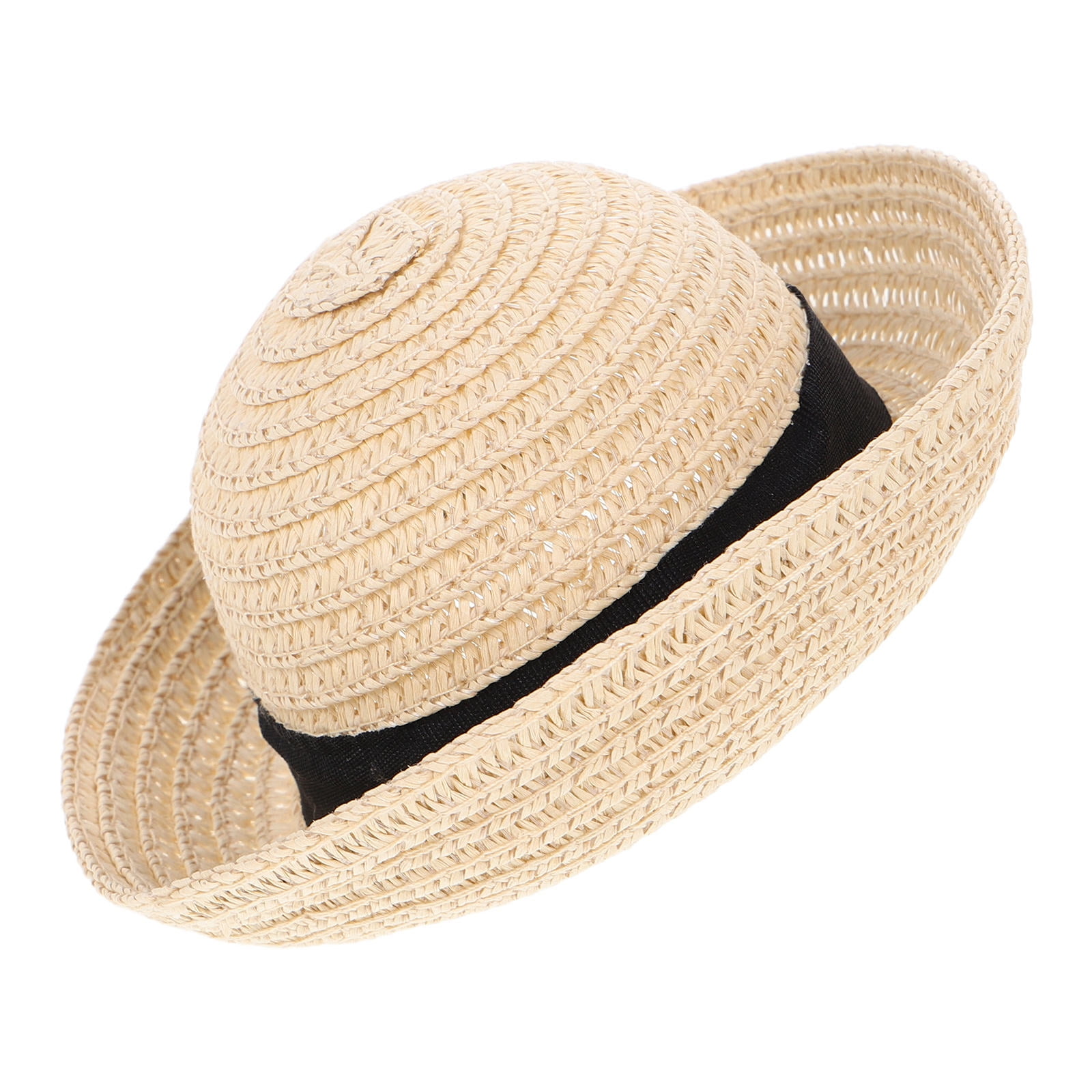 LULULION Straw Hats For Decorating Beige Straw For Birthday