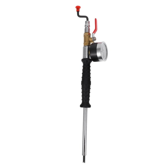 LULULION Car Tire Air Pressure Gauge with Durable Inflator Nozzle Multi Color